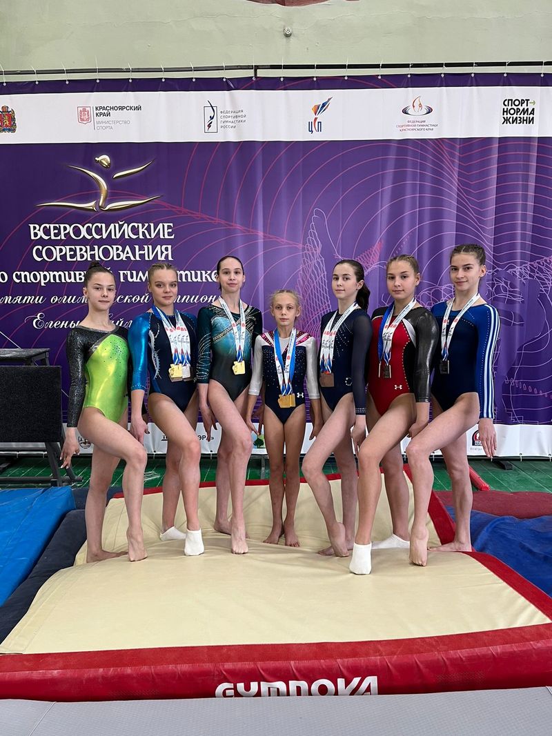 Спортсмены МАУ СП «СШОР по спортивной гимнастике Хорохордина С.Г.» - снова одни из лучших на Всероссийских соревнованиях памяти олимпийской чемпионки Елены Наймушиной